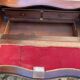 Louis XV sloping desk with gilded marquetry in Napoleon III period