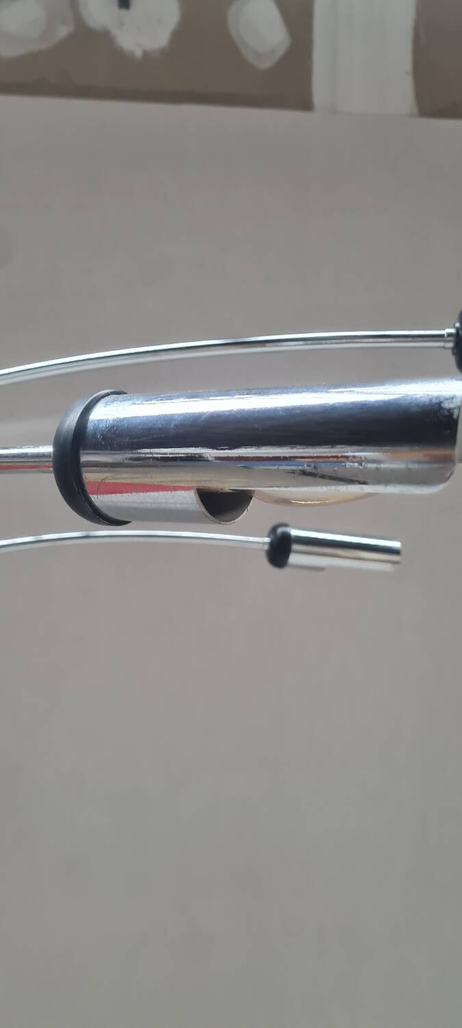 Lily of the valley floor lamp by Goffredo Reggiani 1970