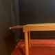 Liaigre desk polo around 1990 in sycamore