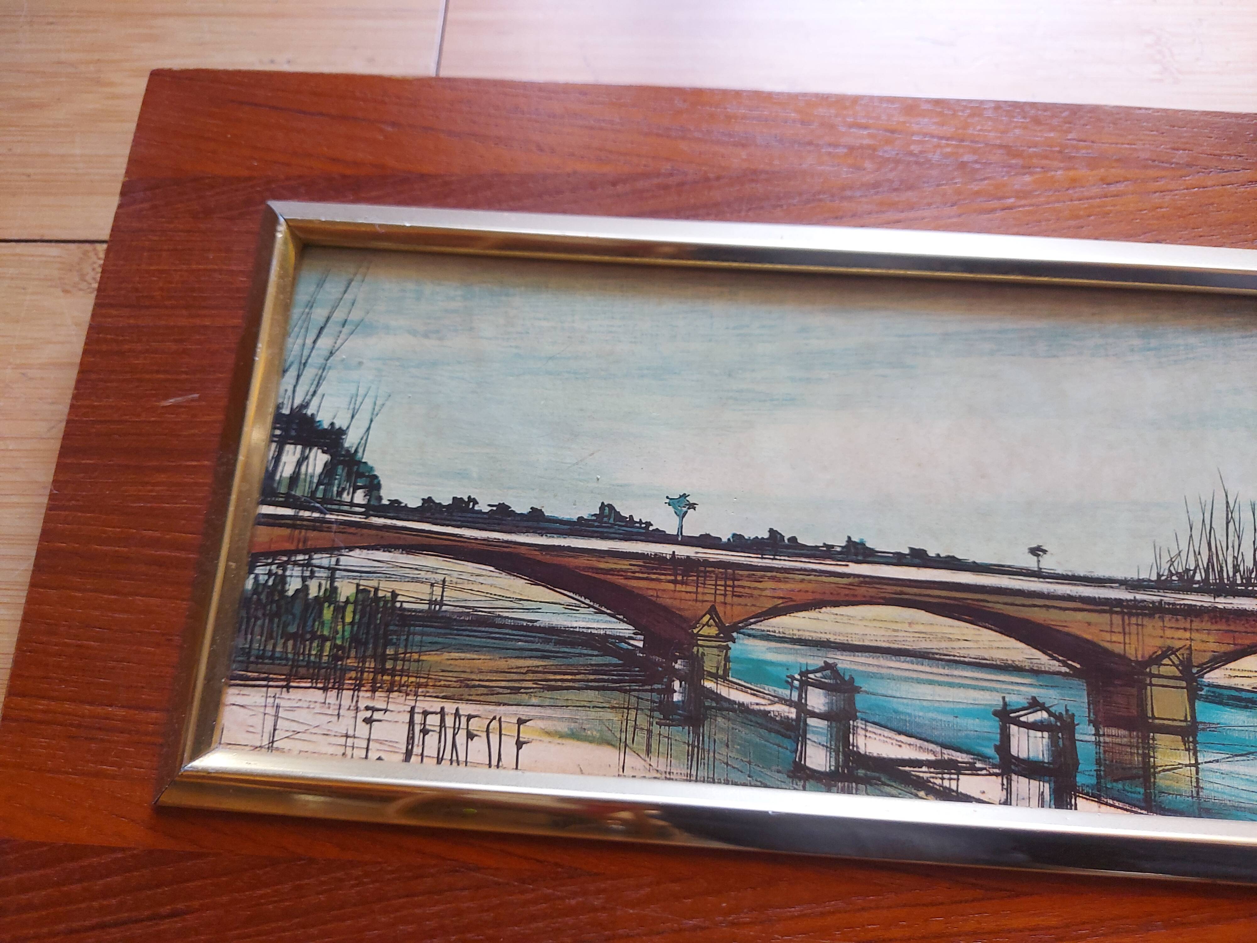 Vintage 70'S frame by artist Francois Depresle