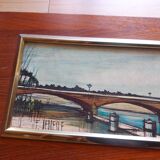 Vintage 70'S frame by artist Francois Depresle