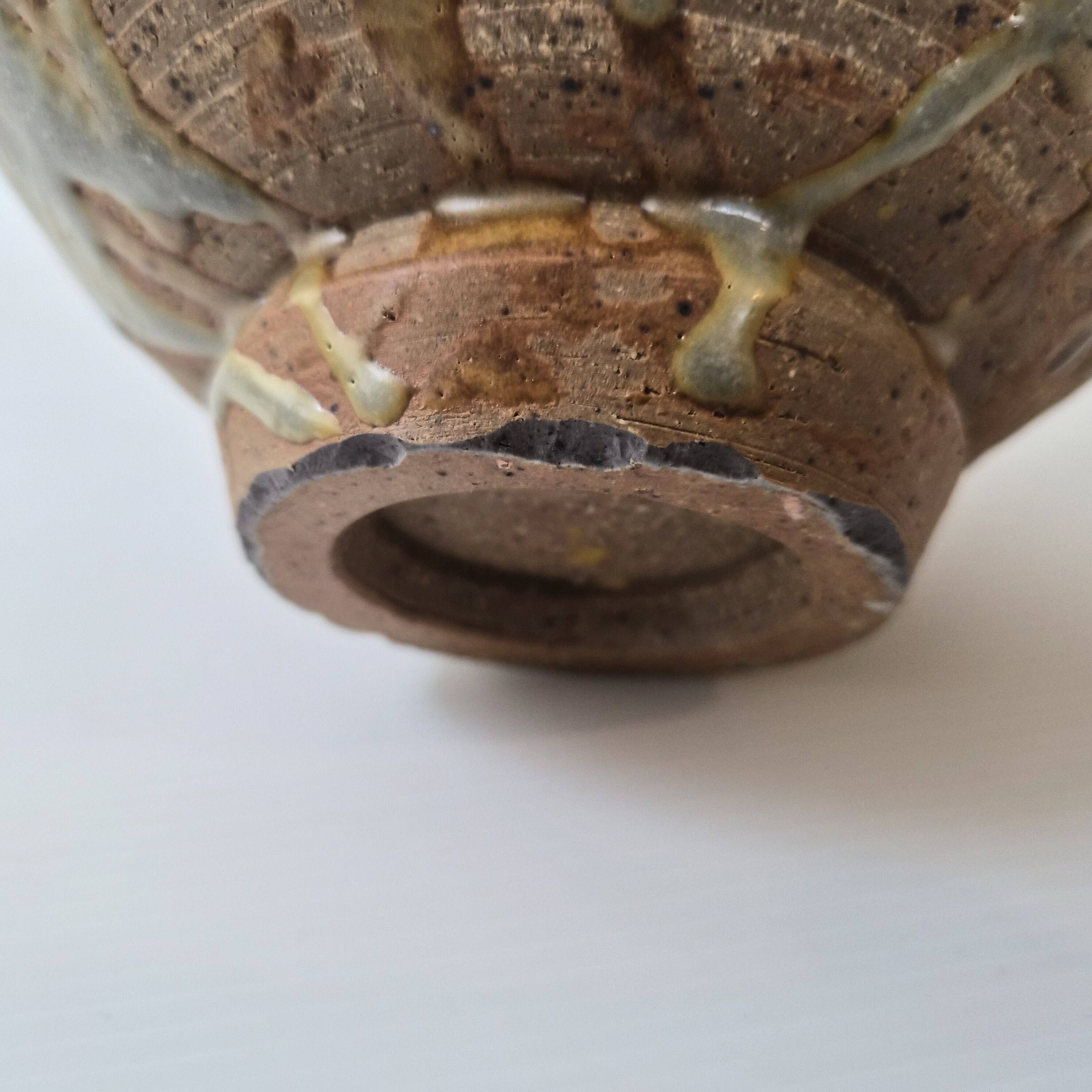 1940s vintage stoneware vase