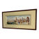 Watercolour panoramic view of Florence - framed