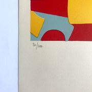 Roland BIERGE, Montfermeil, 1978. Lithographie originale signée au crayon