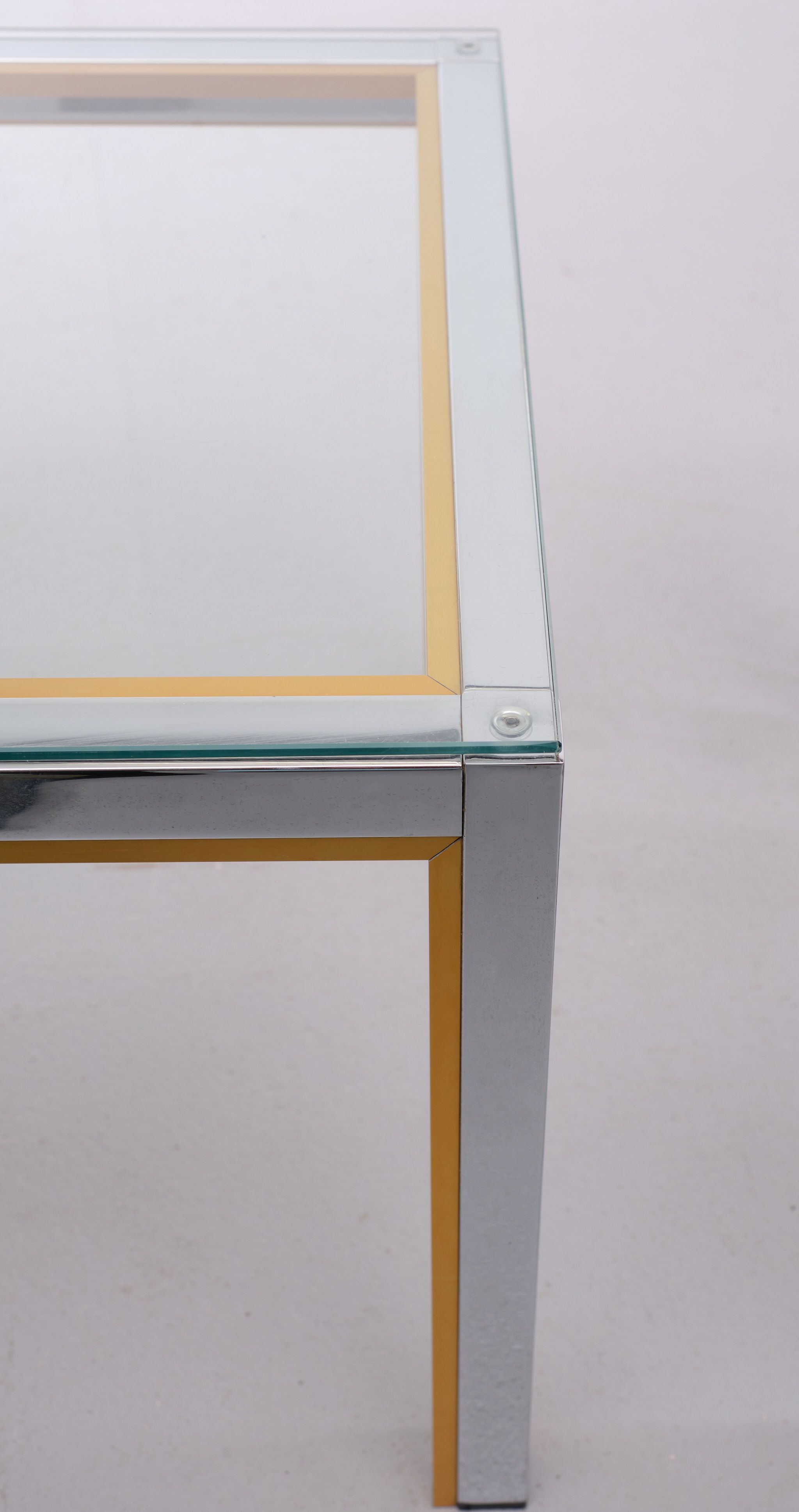 Pair of Renato Zevi side tables, Hollywood Regency tables, Italy from the 1970s.