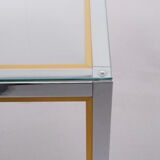 Paire de tables d'appoint Renato Zevi hollywood regency tables, italie des années 1970
