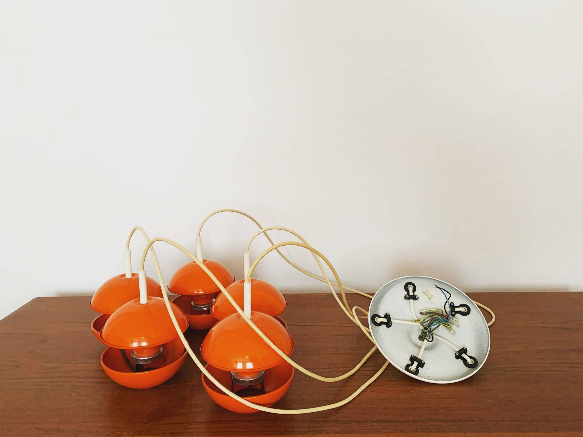 1970s cascading lamp by Klaus Hempel for Kaiser Leuchten
