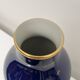 Cobalt Blue porcelain vase, Manufacture Nationale de Sevres France