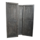 3 doors/old carved wooden panels