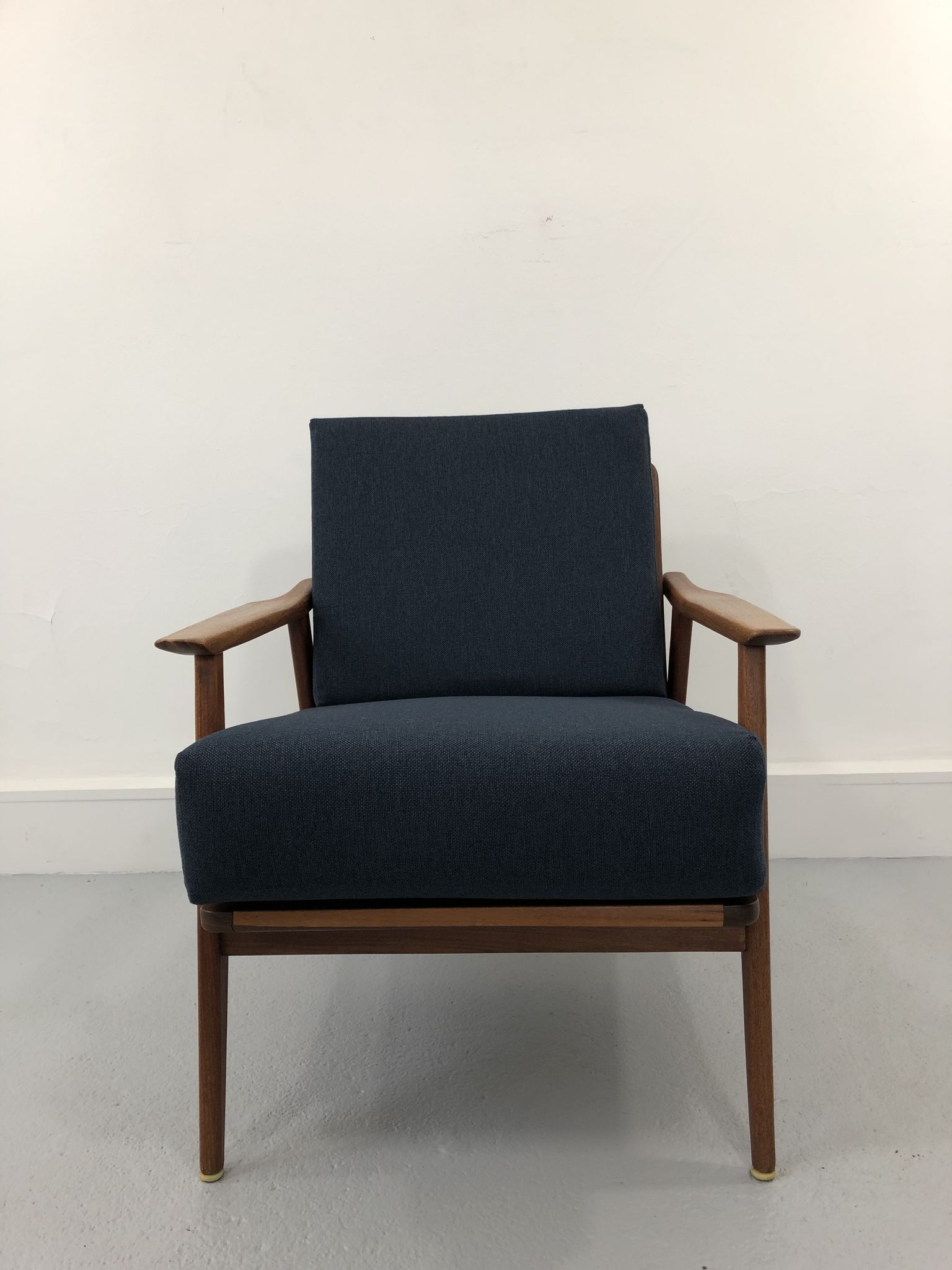Paire de Fauteuils en teck danois vintage, années 1970