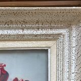 Bouquet of roses, watercolor by Yann Nibor (1857-1947)