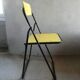 Chaise pliante de la marque Lallemand, vers 1970