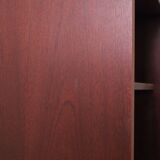 Mahogany bookcase, Swedish design, 1960s, production: Ulferts