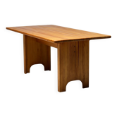 Table de salle à manger en pin par Yngve Ekström pour Swedese, Suède, années 1960