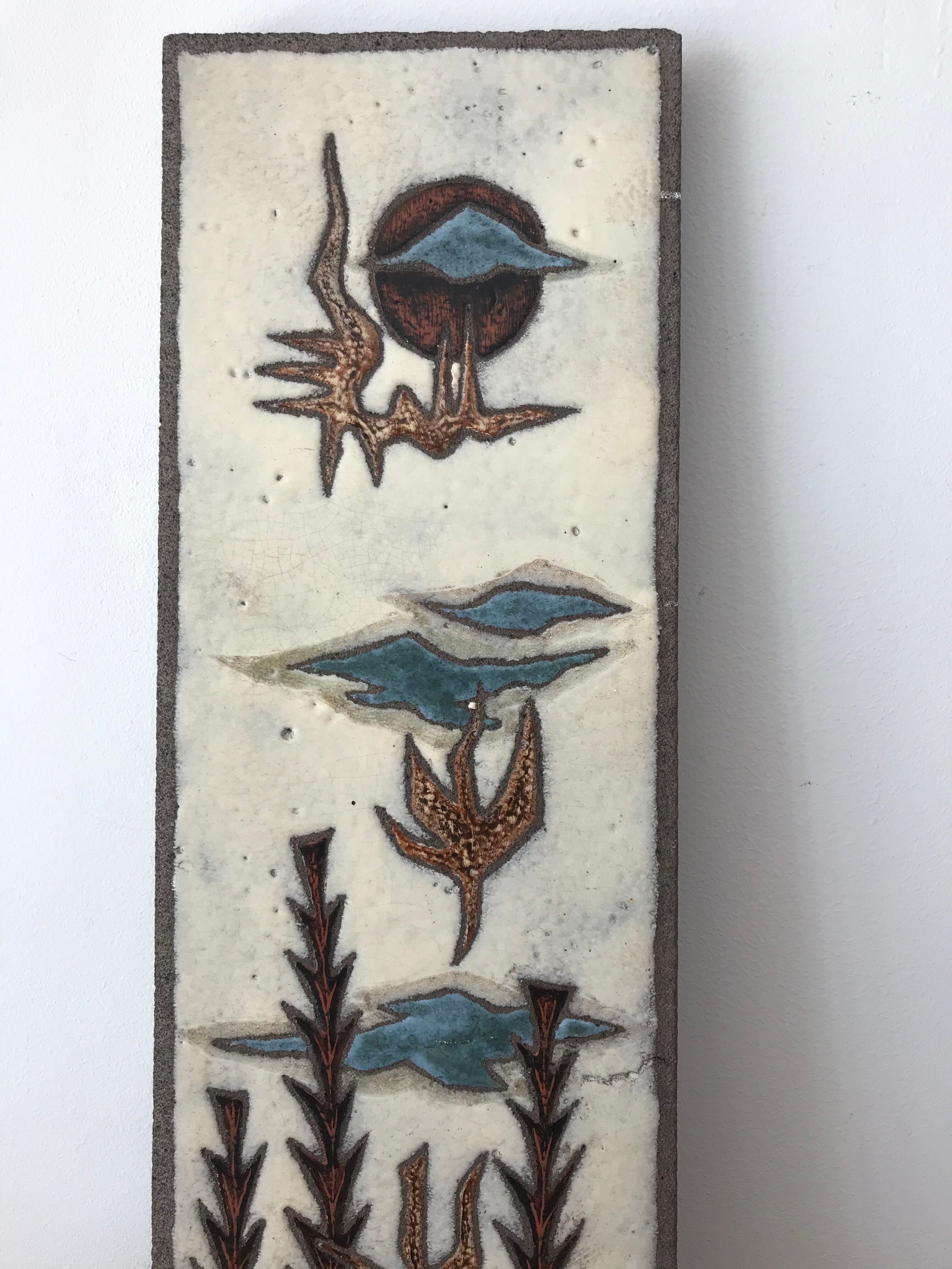 Ceramic decorative plate