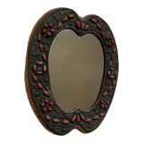Mirror wall the vintage oriental style, 22x19 cm