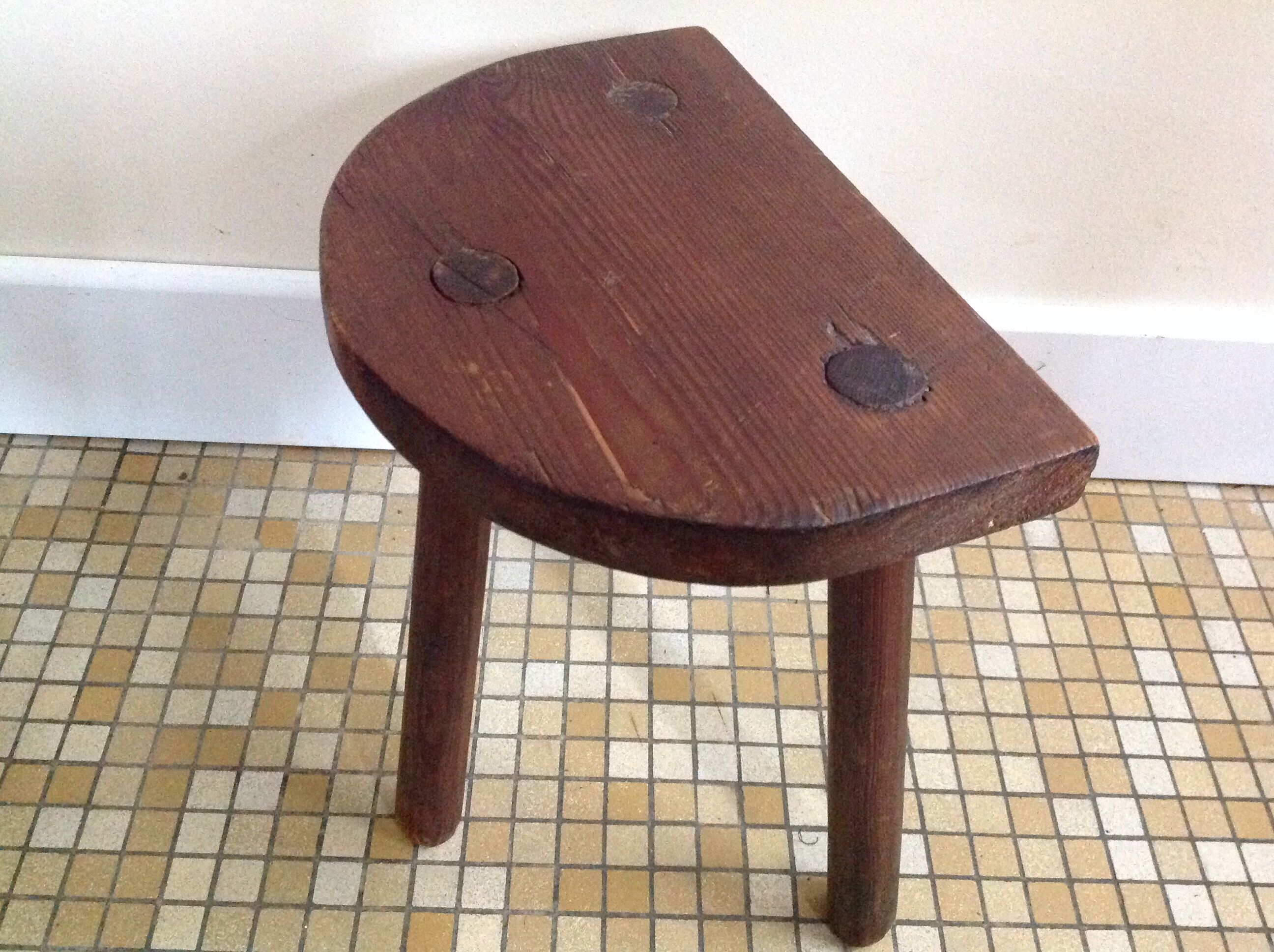 Cowhide stool