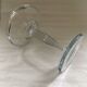 Large glass candle holder