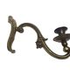 Antique bronze wall lamp, Germany, 1900s