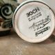 Set of 4 tea or coffee cups, Boch ceramic, Argenteuil series from the 60s