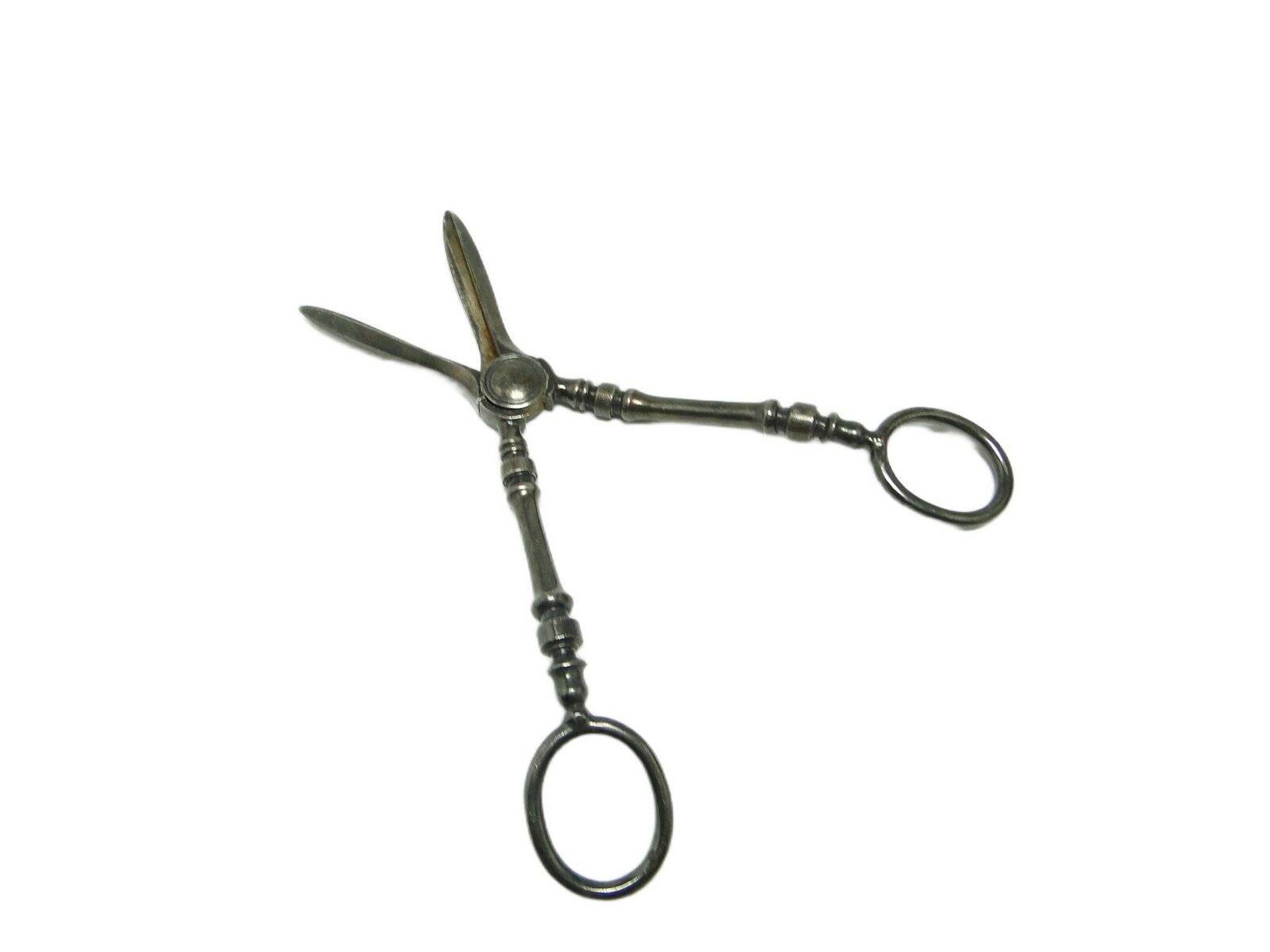 Art Nouveau Danish scissors for grapes, 1920s