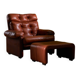 Fauteuil Coronado par Afra et Tobia Scarpa pour B&B Italia, années 1960