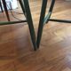 Paire de chaises vertes