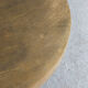 Coffee table in etched brass by Christian Krekels, Belgium, 1990