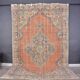 Tapis Oushak kurde anatolien sku2306