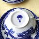6 Japanese porcelain tea cups Dragon decoration
