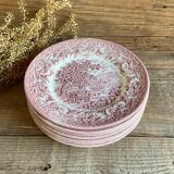 7 assiettes à dessert EIT England