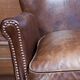 Fauteuil club en cuir