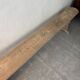 Raw wooden bench