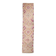 3x12 Pink & Cream Turkish Runner Rug, 80x364Cm
