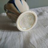 Old amphora vase in flamed glazed stoneware