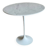 Knoll Saarinen Round Marble Side Table