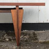 Table en bois by E.W Bach for Møbelfabrikken Toften 1960s
