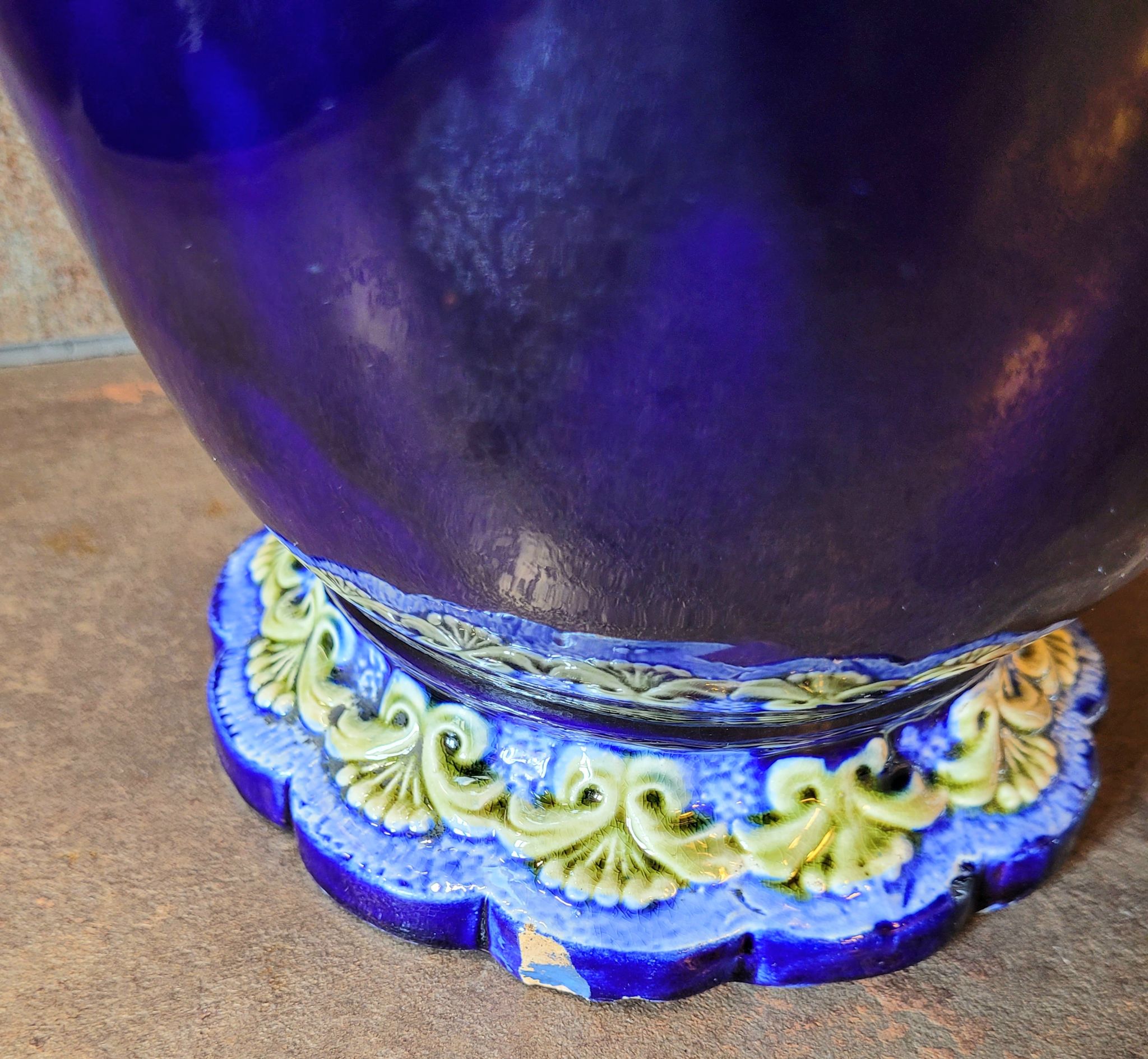 Vase en céramique Art Nouveau 1900