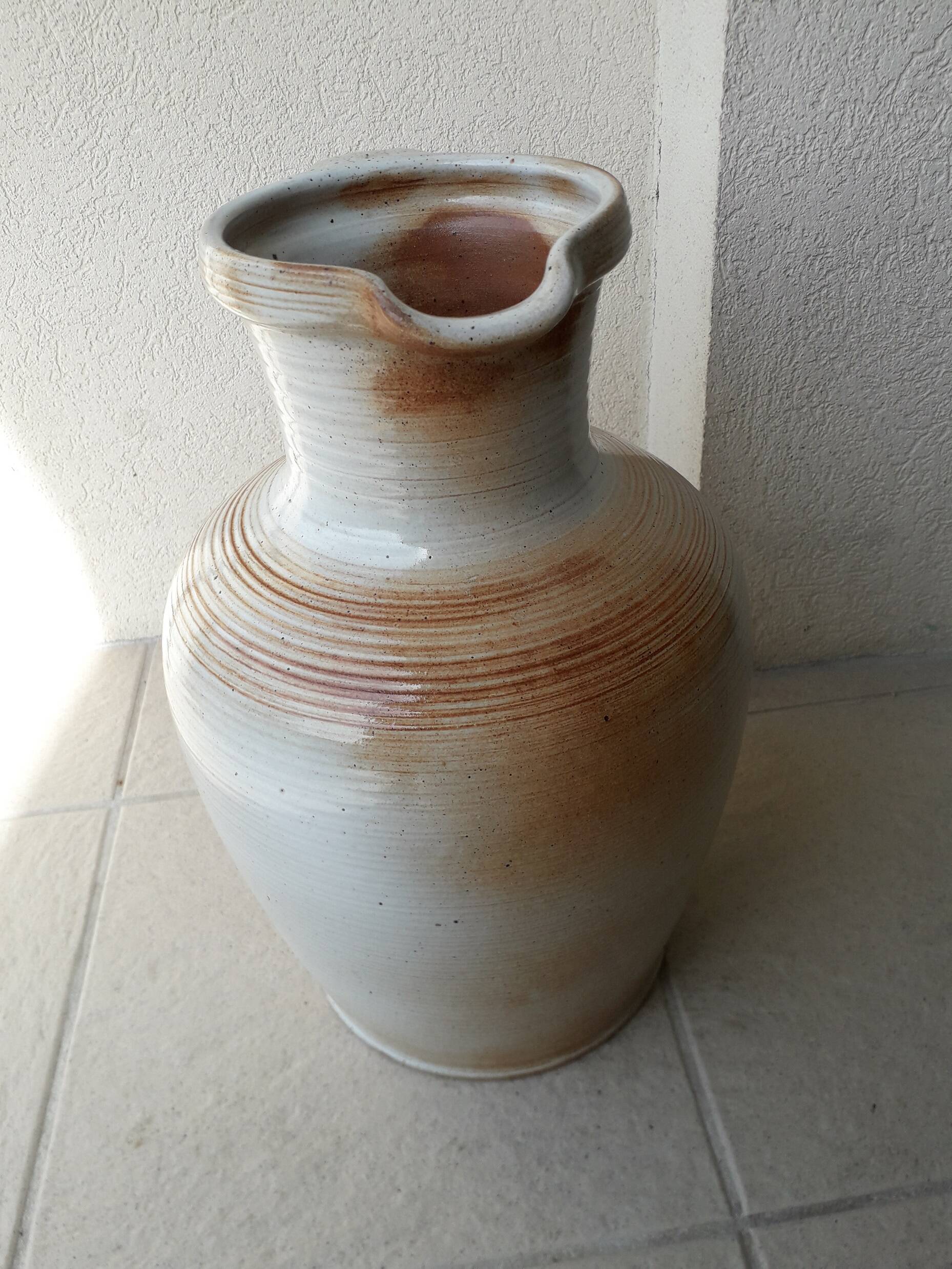 Stoneware jug