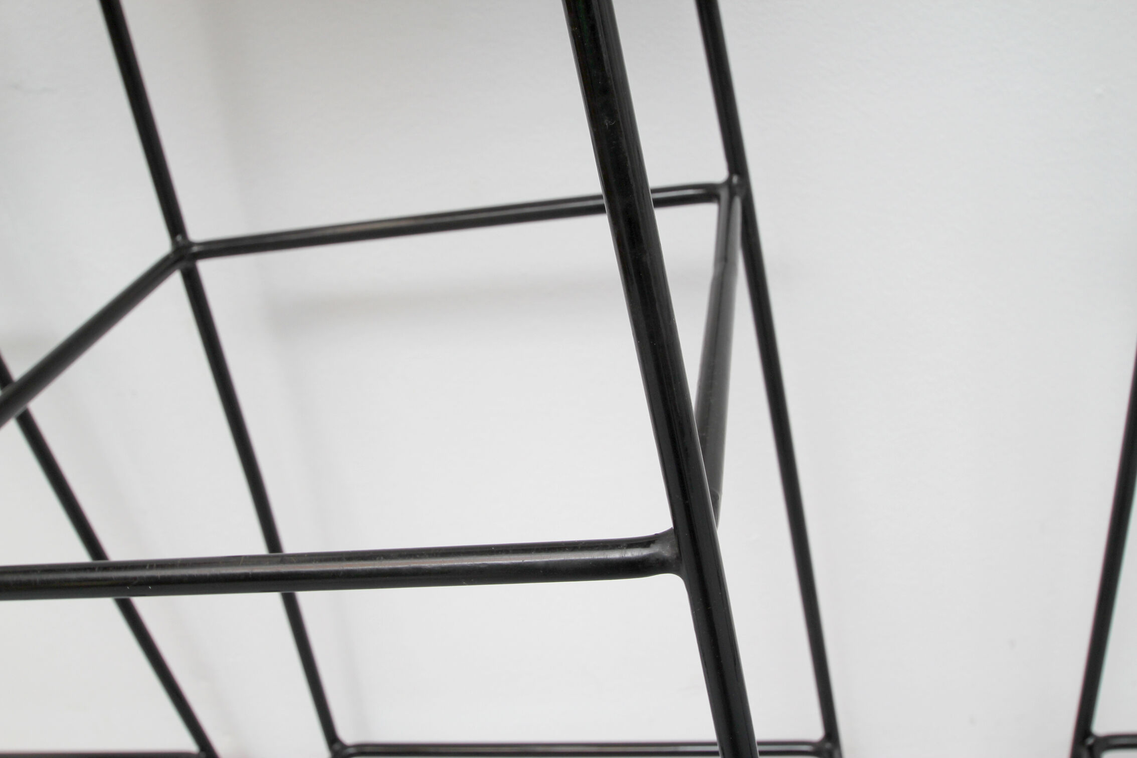 Set of 4 bar-stools Wire 1960s