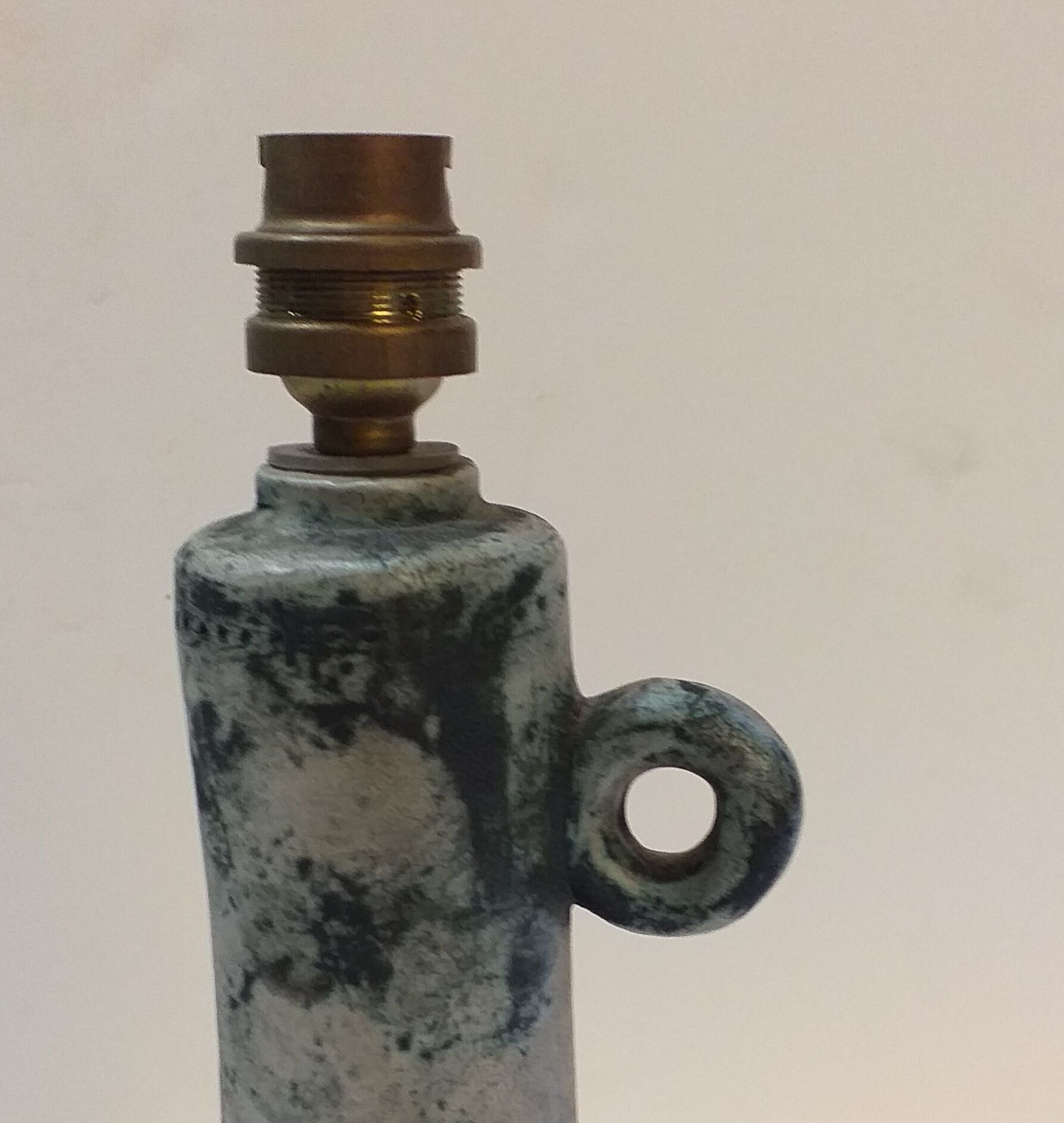 Lamp Jacques Blin ceramic