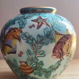Ball vase - Cerart Monaco signed - 1960