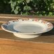 Old earthenware mounted plate, hbcm huguette service