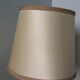 Antique column lamp in marble and gilded metal
