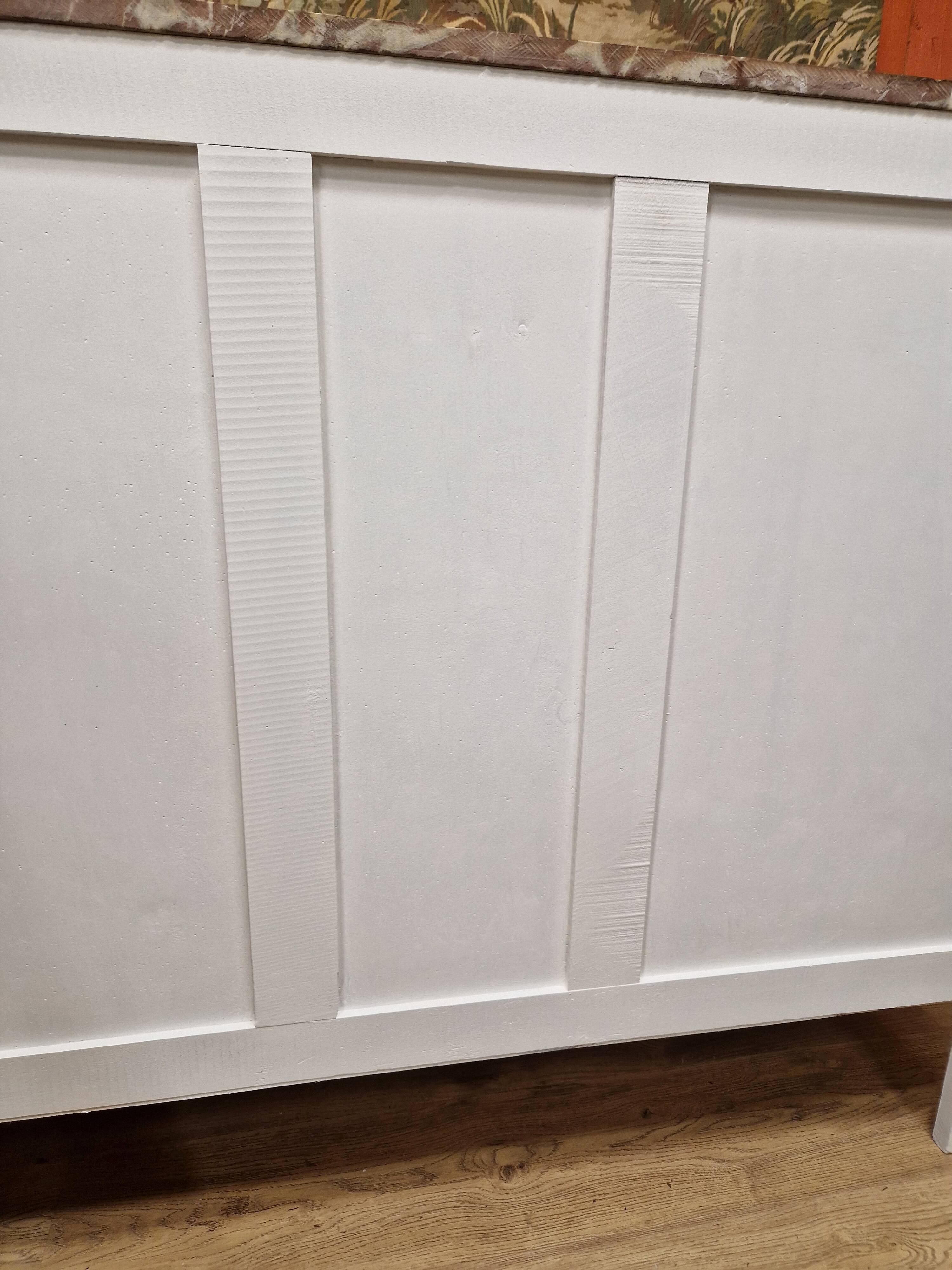 Restyled Art Deco sideboard with marble top