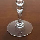 6 verres à vin en cristal