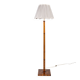 Lampadaire Art Deco en marqueterie, France, 1930s