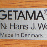 Wegner Chair with footrest