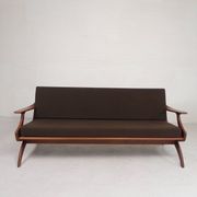 Three-seater teak sofa from De Ster Geldermalsen Gelderland, 1960s.