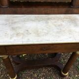 Beautiful period dressing table empire.ornamentation of gilded bronzes
